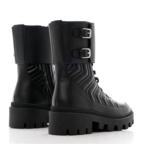 gucci matelasse knee boots|gucci combat boots for women.